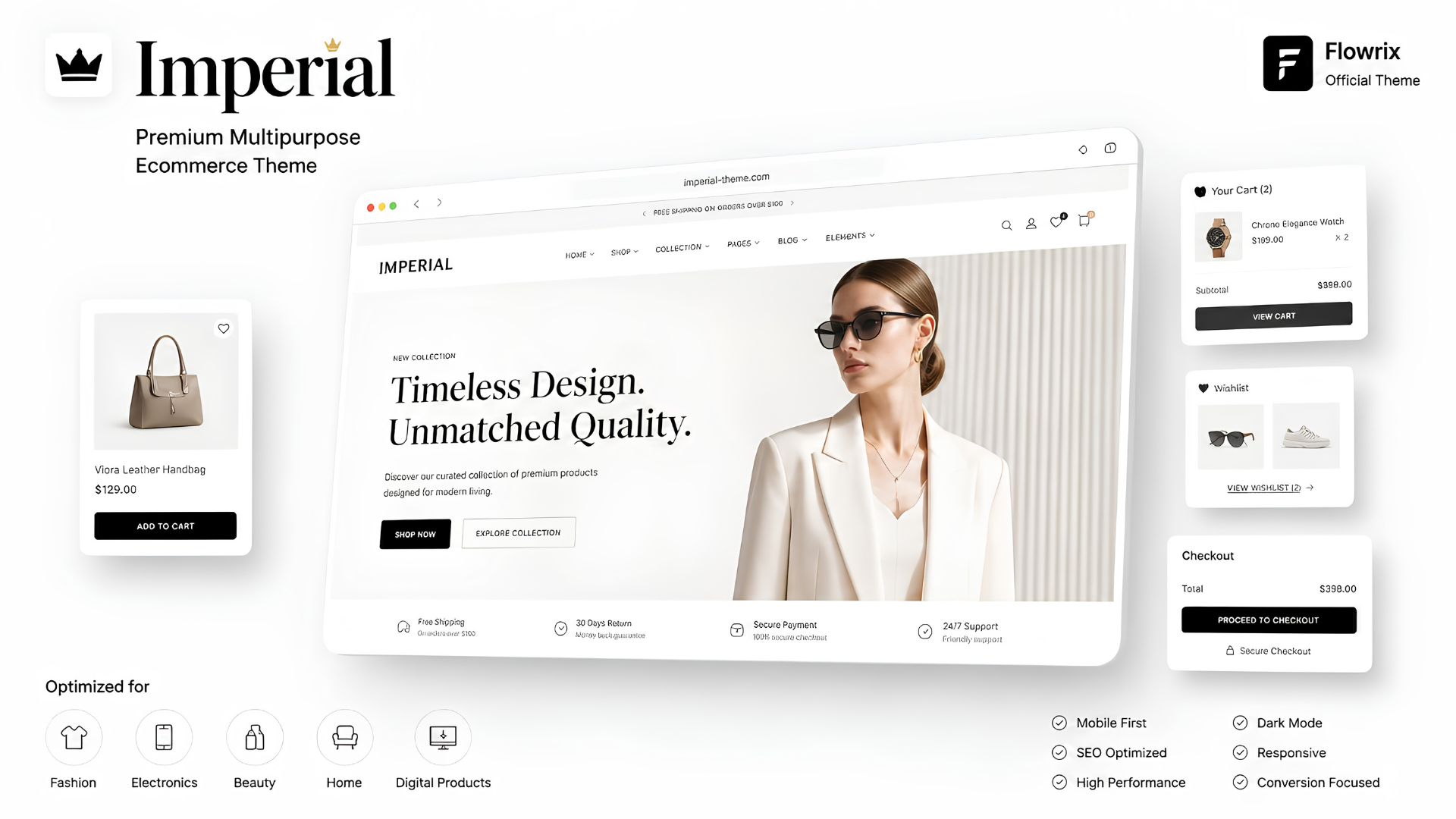 Imperial Store ecommerce theme preview